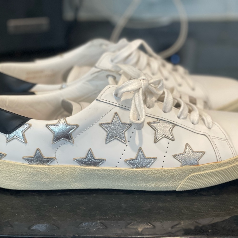 Saint Laurent star shoes